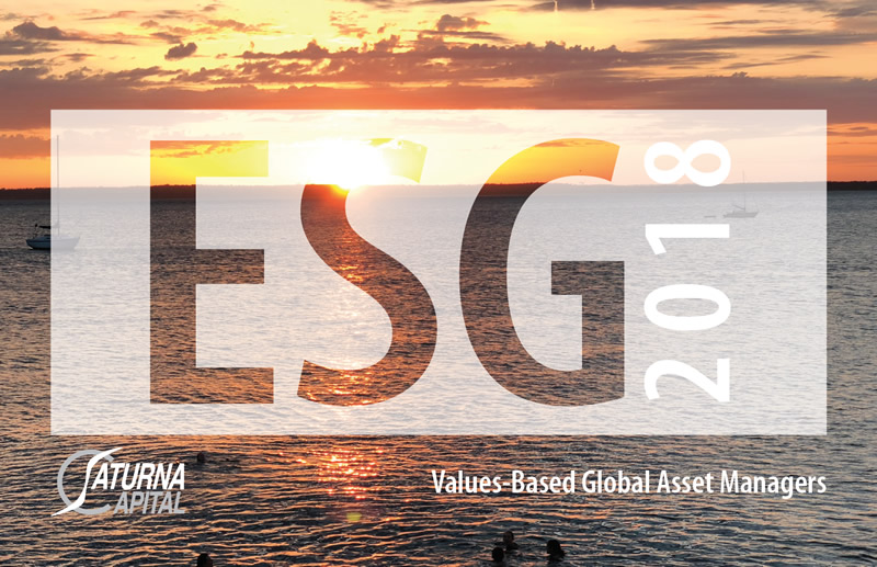 Saturna Capital Corporate Social Responsibility (CSR) Report 2018 Saturna Capital Corporate Social Responsibility Report 2018