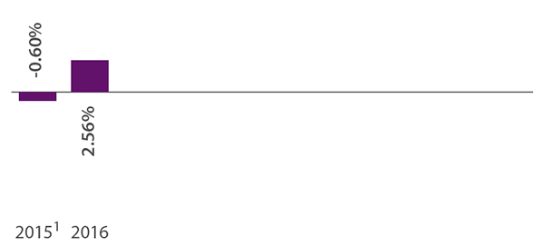 Amana Participation Fund Annual Total Returns