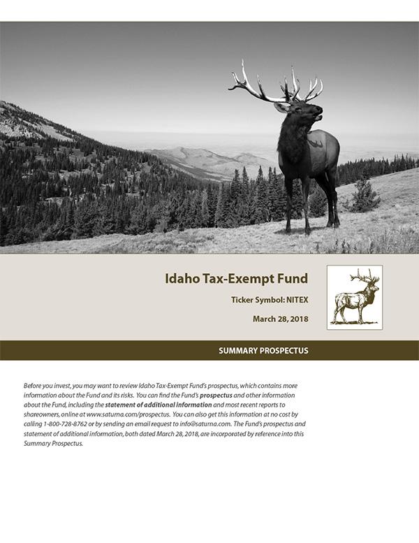 Idaho Tax-Exempt Fund Summary Prospectus