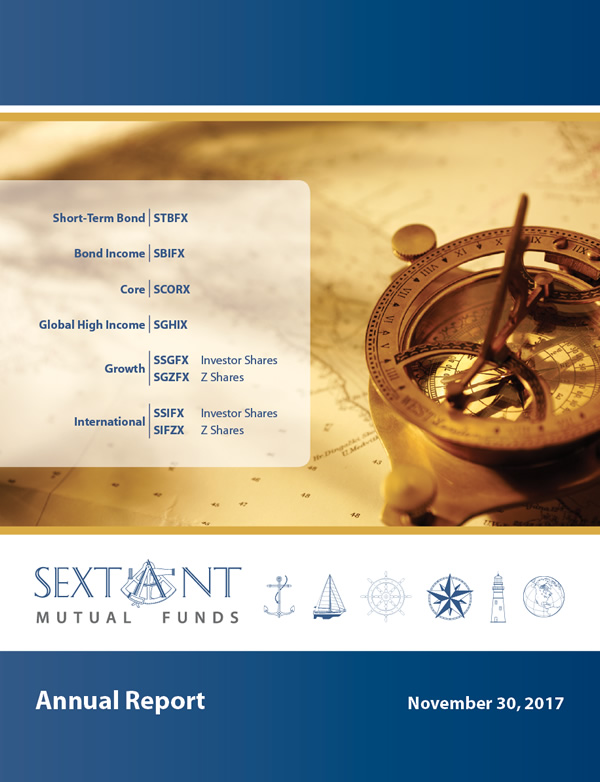Sextant Mutual Funds Annual Report November 30, 2017