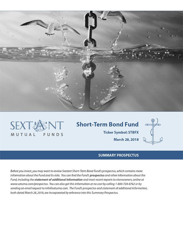 Sextant Short-Term Bond Fund Summary Prospectus