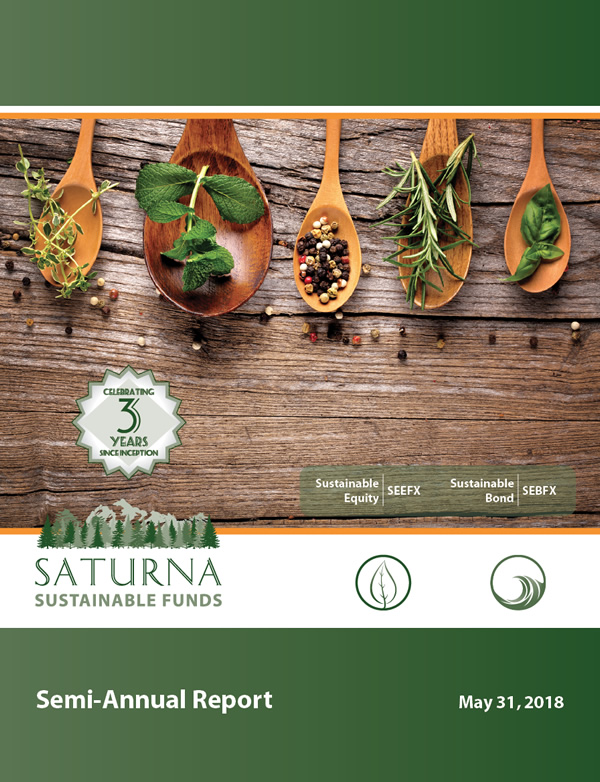 Saturna Sustainable Funds Semi-Annual Report May 31, 2018
