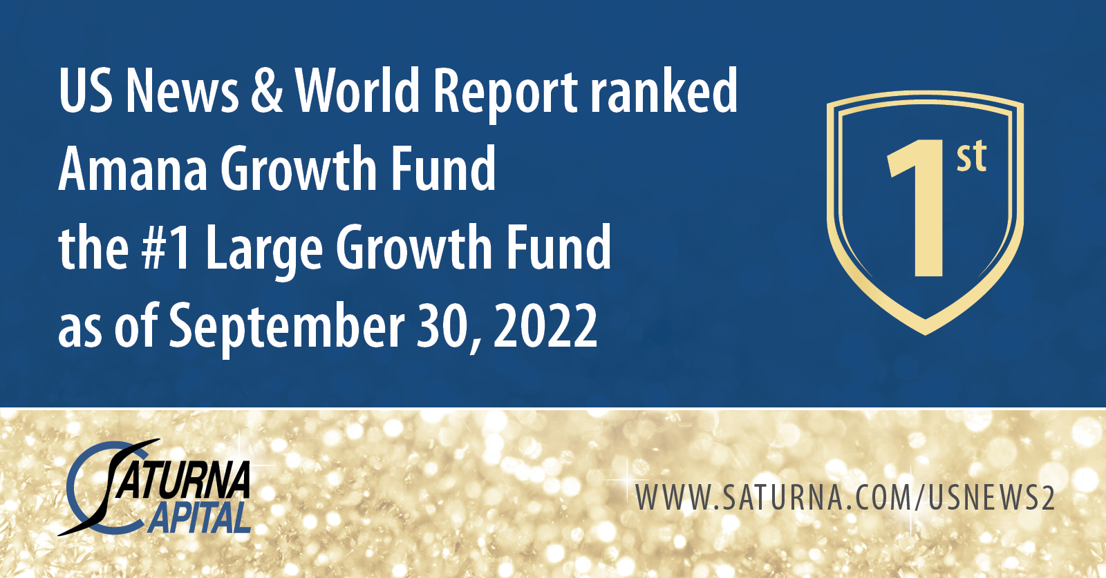 US News & World Report Ranks Amana Growth 1 Large Growth Fund