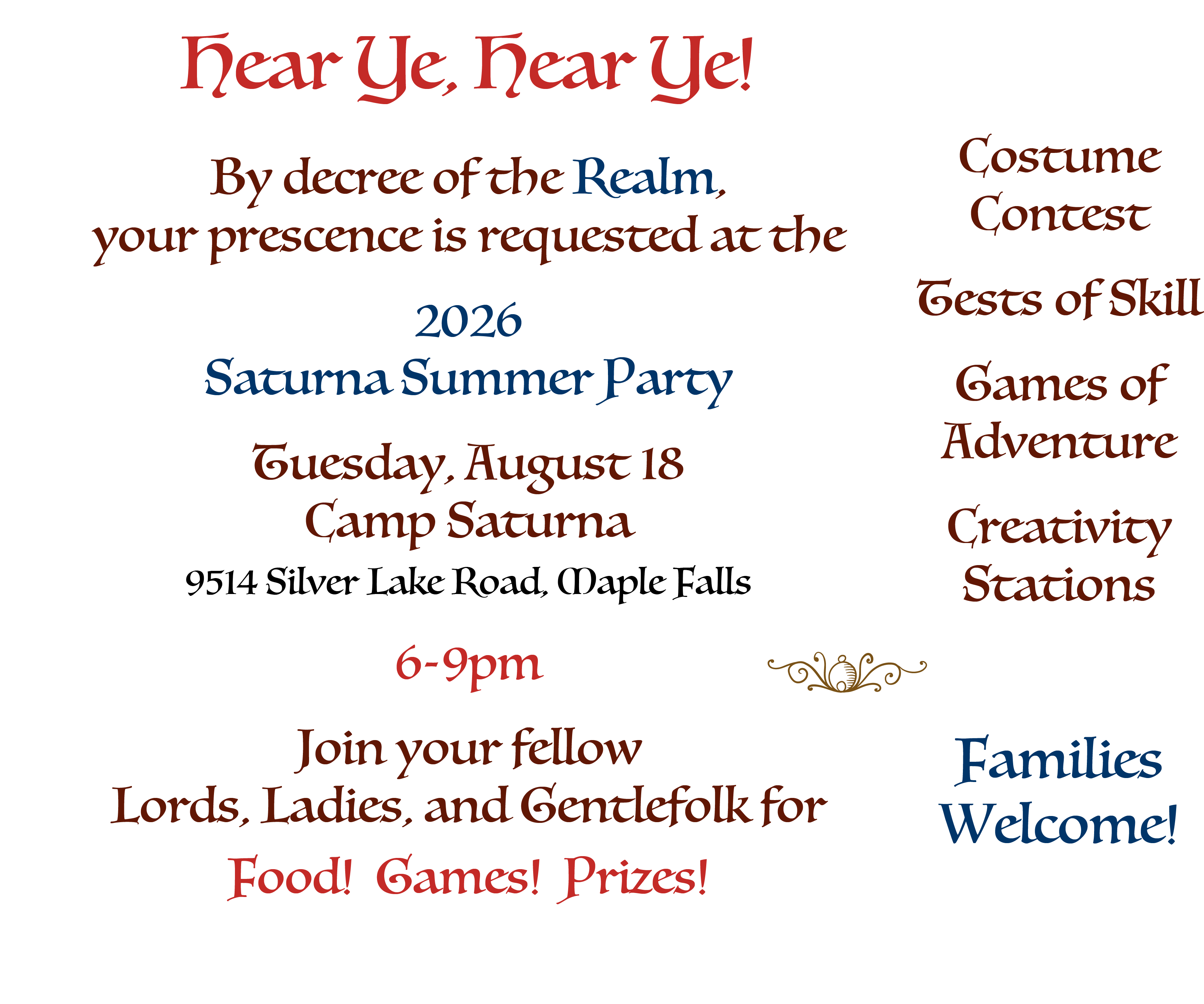 Summer 2026 Party Invite