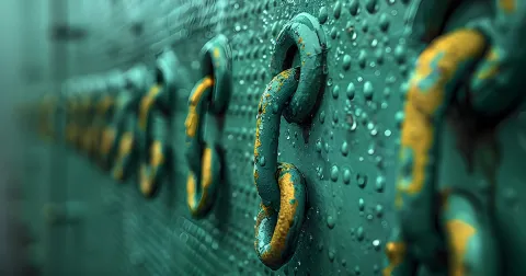 green metal