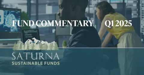 Saturna Sustainable Funds Quarterly Commentary - Q1 2025