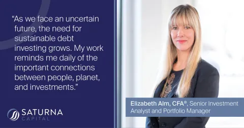Elizabeth Alm in GreenMoney Journal
