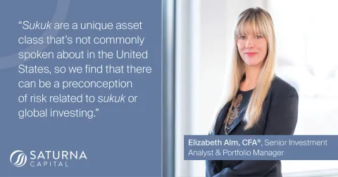 Elizabeth Alm discusses the unique aspects of sukuk.