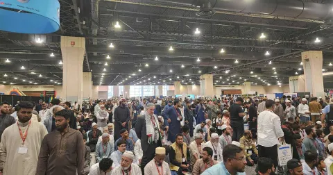 crowd at convention
