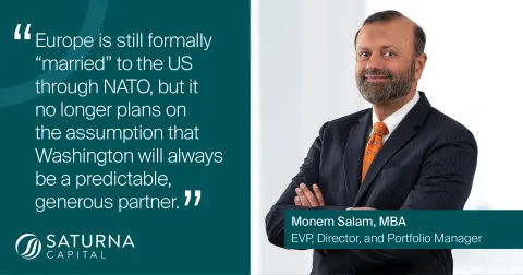 Monem Salam Featured in Advisor Perspectives on Europe's Strategic Shift
