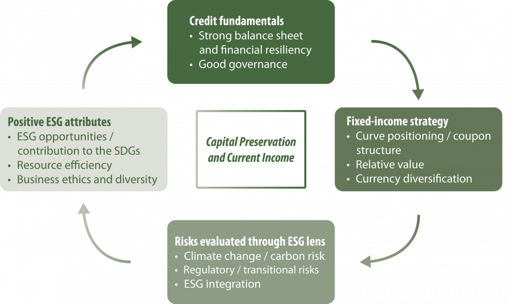 Saturna's portfolio positioning process for capital preservation and current income