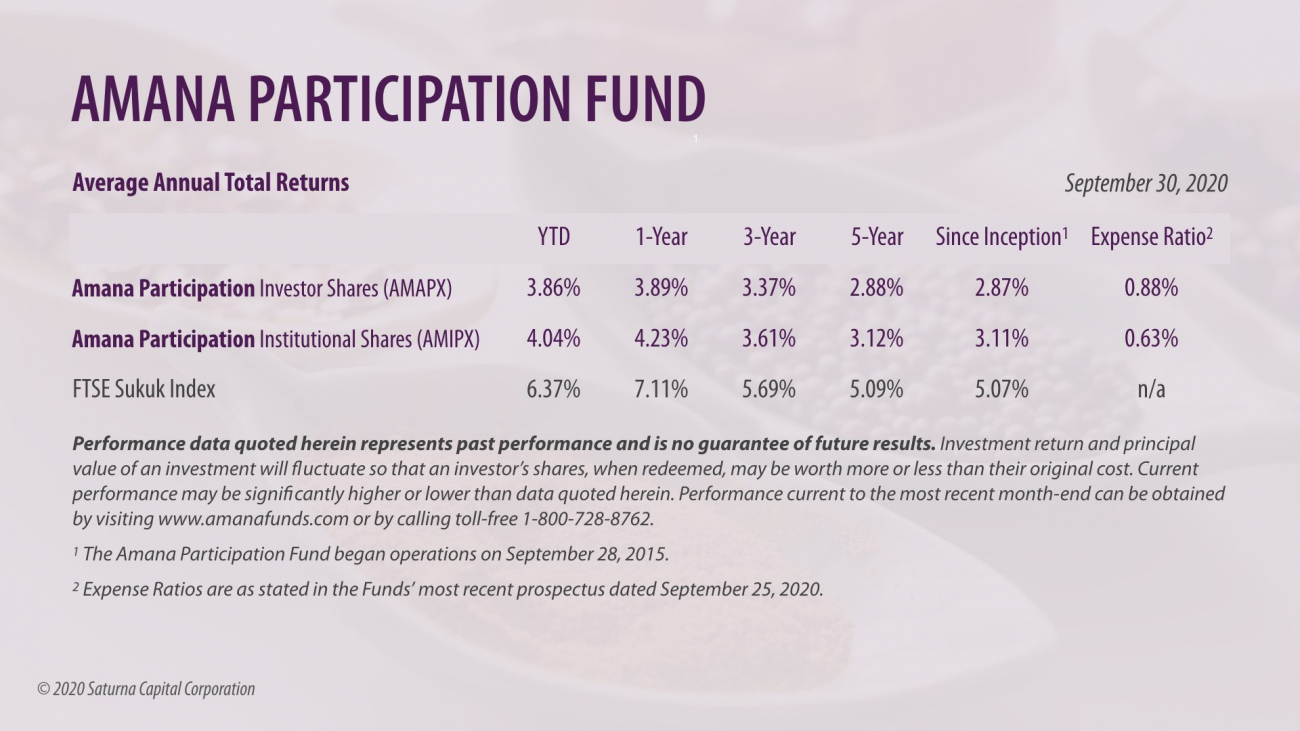 Amana Participation Fund Performance