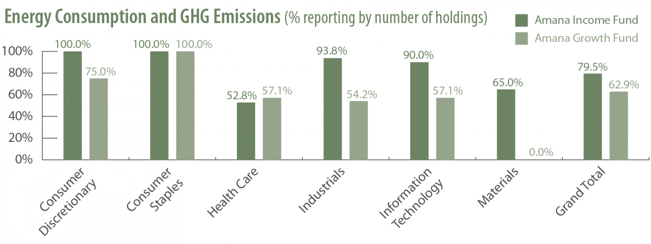 Energy Consumption and GHG Emissions