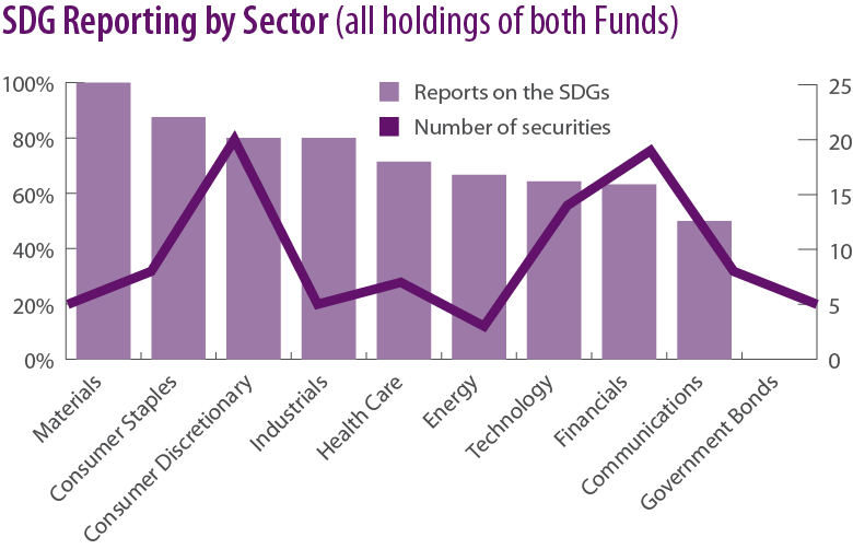 SDG Reporting By Sector