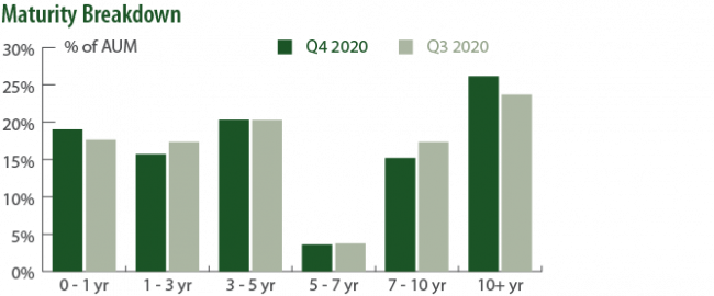 Maturity Breakdown Q4 2020