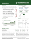 Amana Growth Fund Fact Sheet