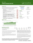 Saturna Sustainable Bond Fund Fact Sheet
