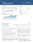 Sextant Short-Term Bond Fund Fact Sheet