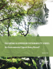 ESG Ratings and Sovereign Sustainability Scores: Are Environmental Signals Being Missed? Cover Image. A businessman on a white background looks into the distance with an overlay of tree branches in his silhouette