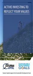 Saturna Capital & Sustainable Development Goals