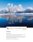 Idaho Tax-Exempt Fund Prospectus