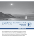 Sextant Global High Income Fund Summary Prospectus