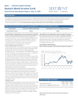 Sextant Bond Income Fund Semi-Annual Report