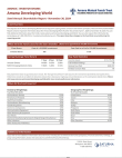 Amana Developing World Fund Investor Shares Semi-Annual Report